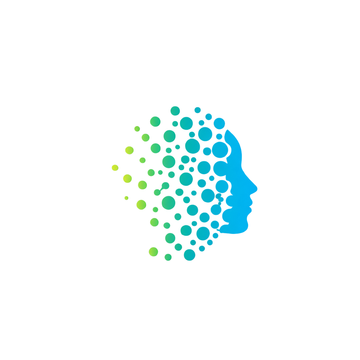 Promentis logo: a human profile formed by connected circles